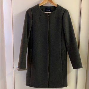Madewell Wool Curator Coat XS